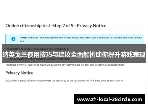 纳英戈兰使用技巧与建议全面解析助你提升游戏表现 纳英戈兰使用技巧与建议全面解析助你提升游戏表现